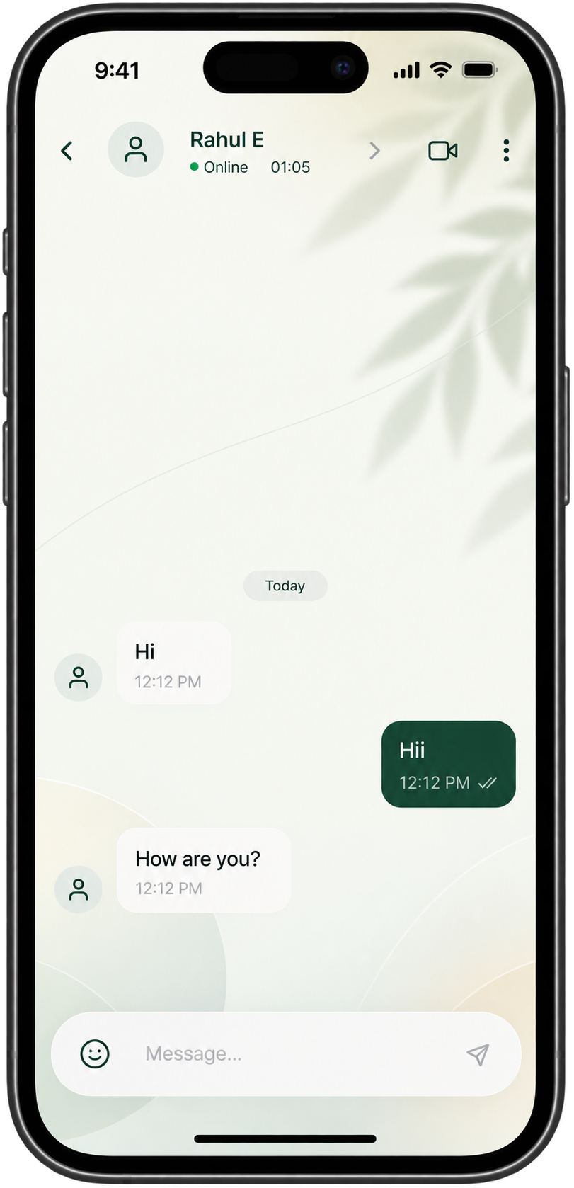 Text conversation